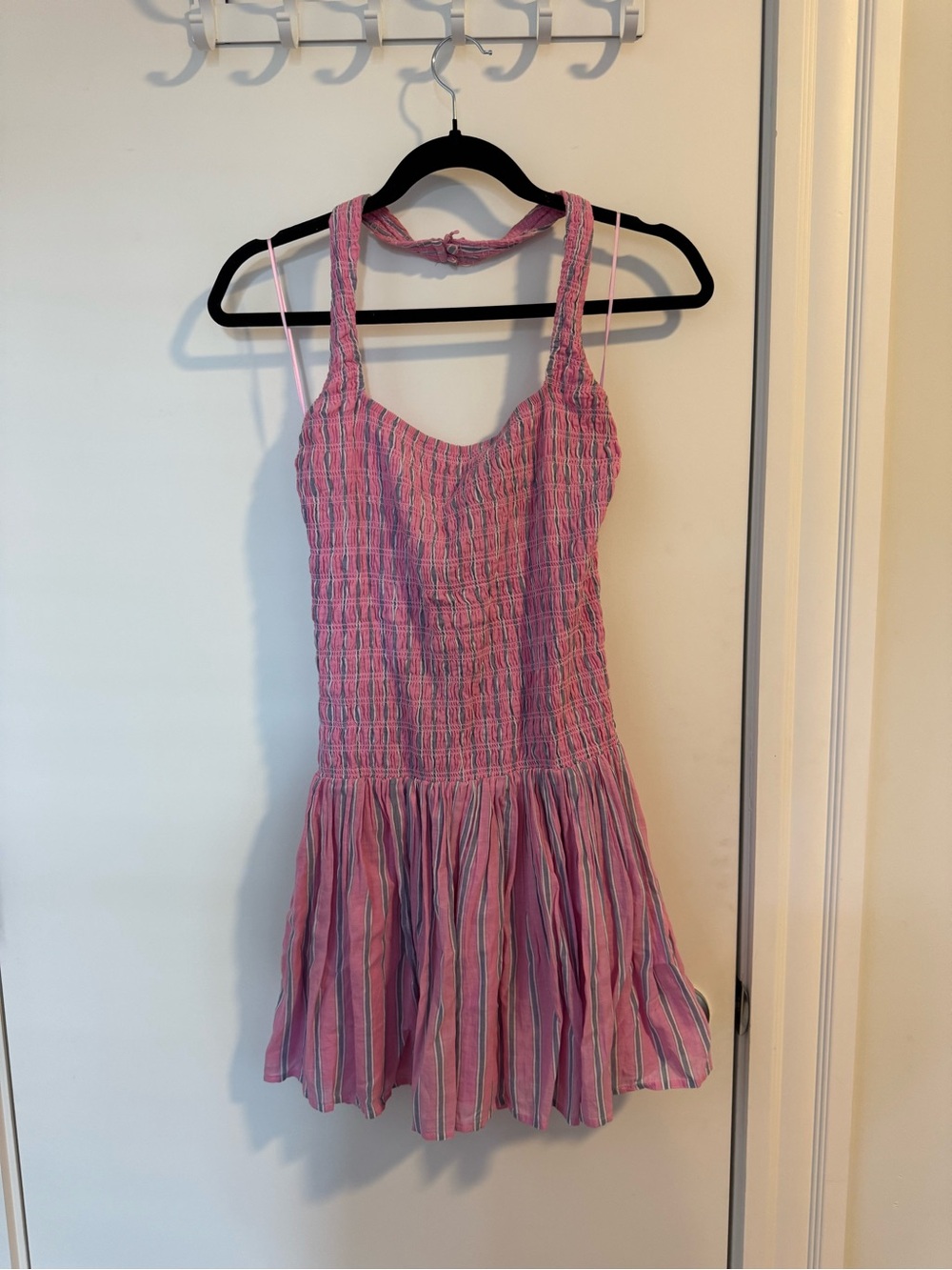 Abercrombie Pink Striped Sundress